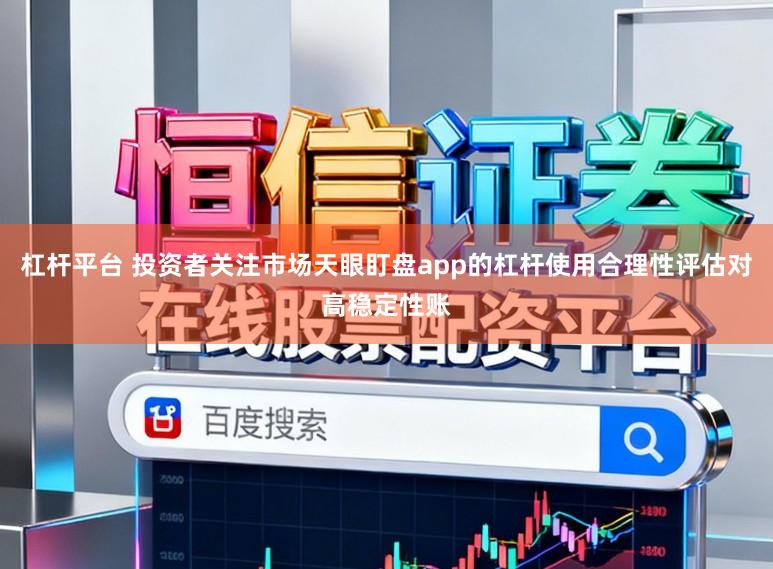 杠杆平台 投资者关注市场天眼盯盘app的杠杆使用合理性评估对高稳定性账