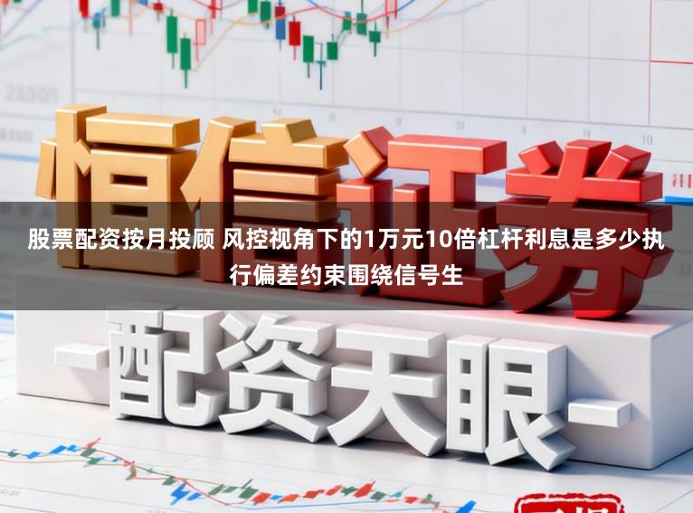 股票配资按月投顾 风控视角下的1万元10倍杠杆利息是多少执行偏差约束围绕信号生