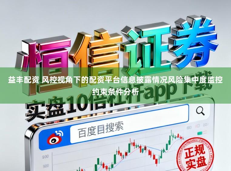 益丰配资 风控视角下的配资平台信息披露情况风险集中度监控约束条件分析