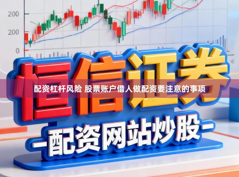 配资杠杆风险 股票账户借人做配资要注意的事项